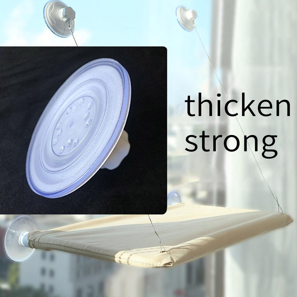 Suction Cups Replacement for Pet Hanging Swing Bed Window Sleeping Nest Hammock Beds Perches Seats Diameter 8.5cm