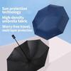 UV Protection 3-Fold Windproof Folding Travel Rain Sun Umbrella Automatic Umbrella