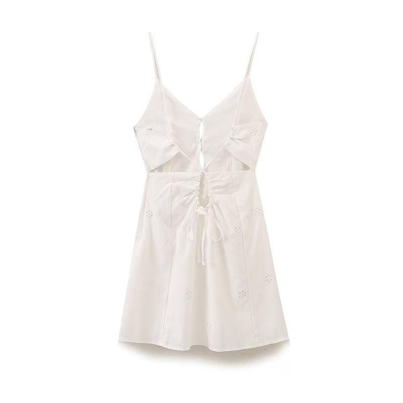 Jnleaog Autumn New Women's Clothing Fashion Style French Style Fashion All-Match Casual Pure Color Sling Dress