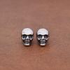 Punk Rock Skull Stud Earring for Men Women Stainless Steel Fashion Simple Piercing Earring Classic Personality Jewelry Wholesale