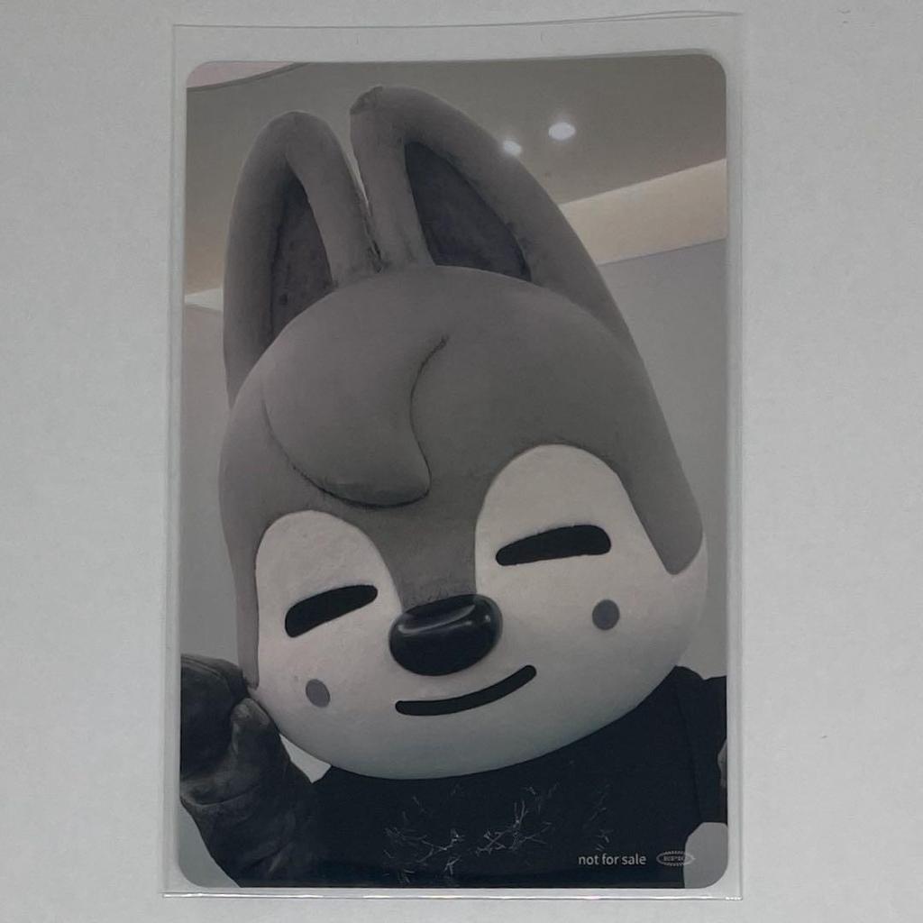 [USED] Stray Kids Bang Chan Hollow Tower Records SKZOO Double-Sided Trading Card