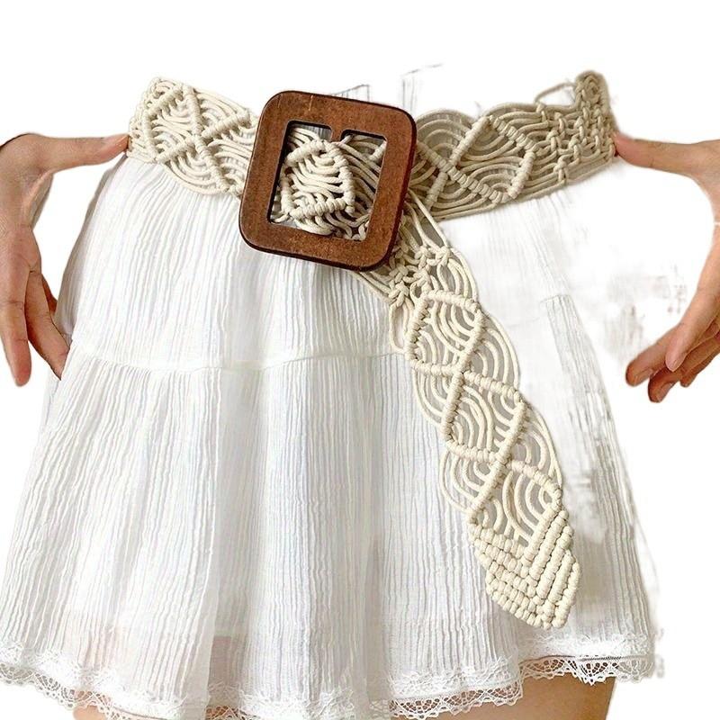 Bohemian Waist Fashionable Accessories For Women Featuring Versatile Wax Rope Design For Everyday Use