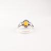 Citrine Gemstone 925 Sterling Silver Jewelry Handcrafted Faceted Gemstone Ring RR-8-6