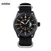 Addies Nylon Strap Men's Waterproof Quartz Sports Watch with Luminous Calendar