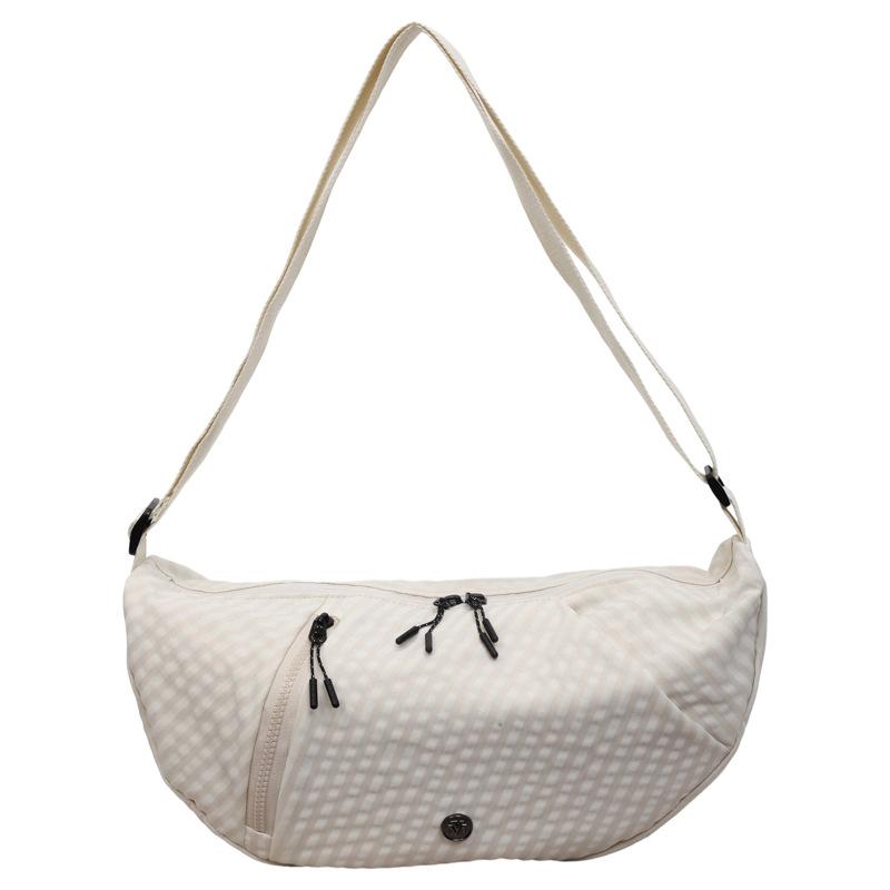 Crossbody Bag - Large Capacity for Daily Commuting and Exercise, Single Shoulder Bag with A Unique Design, Shaped Like A Dumpling.
