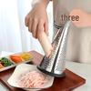 Three-Sided Stainless Steel Cone Grater for Cheese & Vegetables