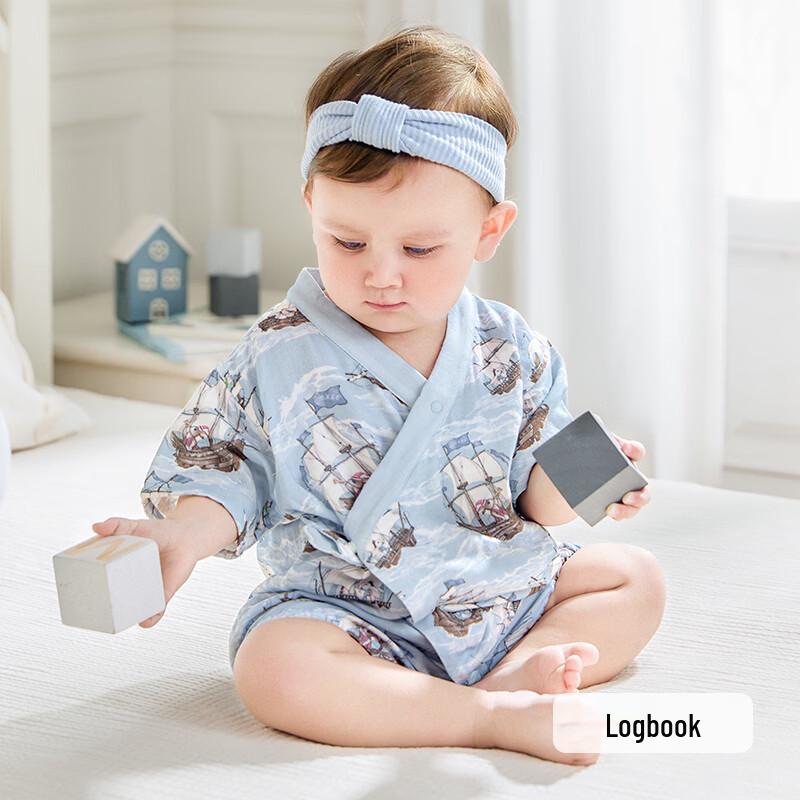EMXEE Baby Summer Gauze Romper