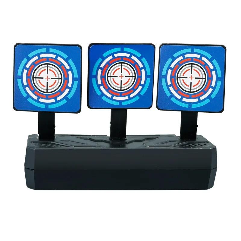 Electronic Scoring Target Electric Dart Target Mobile Automatic Return Soft Bullet Gun Outdoor Practice Shooting Battle