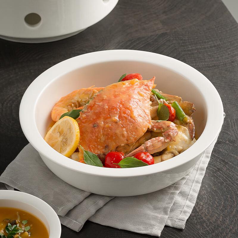 ZISIZ Heated Soup Tureen Set