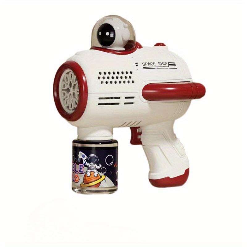 

Bubble Gun Rocket Soap Spaceman Bubbles Machine Christmas Gift Gun Shape Automatic Blower With Light Pomperos Toys For Kids