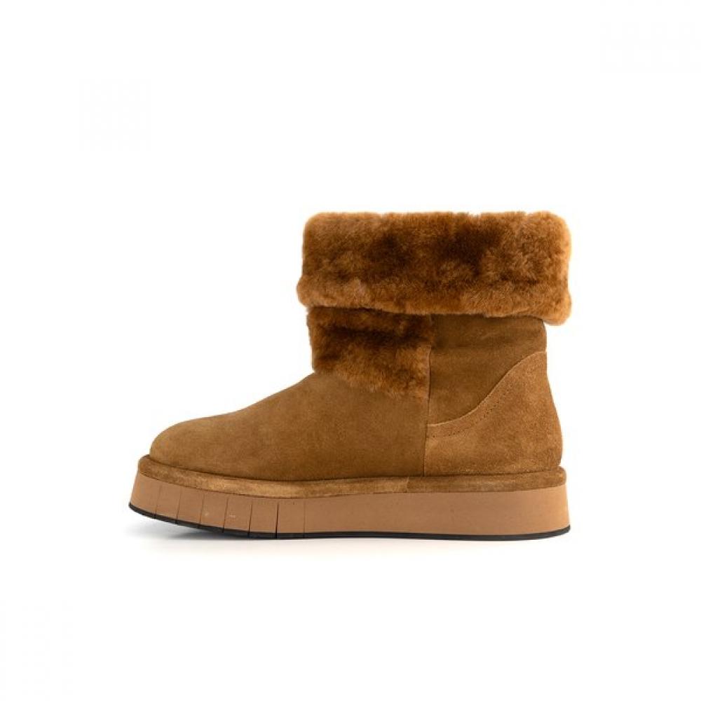 Soda Women S caSual Wool Raw Rubber bootS Hib409ka37  4cm 