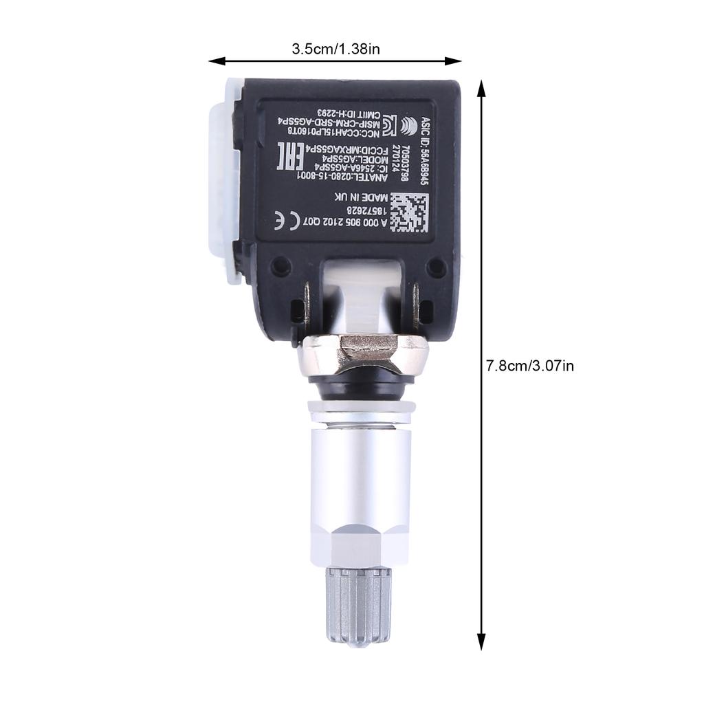 4 x Sensors Tyre Pressure Sensors A000009052102 Compatible for Mercedes W213 S213 C238 A238
