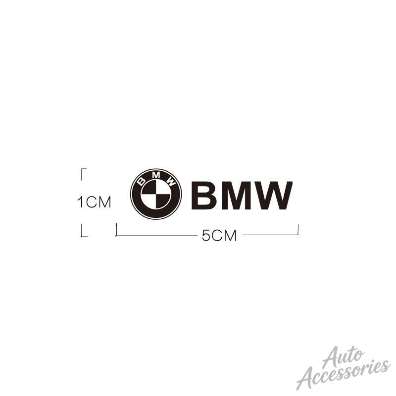 DZBW6 Car metal creative sticker Waterproof Dirt-proof Sticker Accessories For BMW F25 F26 F10 G01 F20 F48 F39 F30 F34 G20 G30 G26 G08