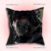 Game R-Resident Evils Characters Pillow Case Anti-dustmite Pillowcase Invisible zipper silky short plush Sofa cushion cover