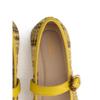 Vainer Women Mesh Mary Jane Comfort Shoes Yellow Samm035yp