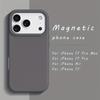 Original For Magsafe Case For iPhone 17 Air 17 16 12 13 14 15 Pro Max Plus 17Pro Liquid Silicone Magnetic Wireless Charge Cover