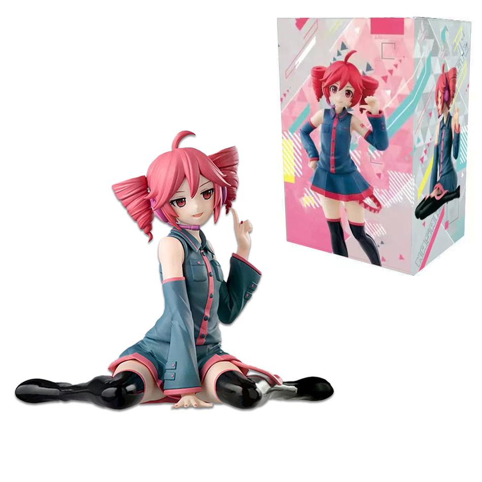 Virtual Idol Hatsune Miku Bust Kasane Teto Chokonose Figurine Anime Collectible Pvc Desk Pc Case Auto Interior Room Decoration