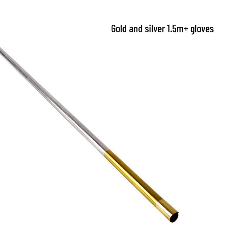Sun Wukong Golden Cudgel Telescopic Wand - Dual-Headed Magic Metal Stick Prop