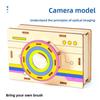 Science Experiment Diy Camera Model With Convex Lens For Stem Learning And Kids Educational Kits
