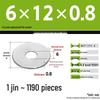 Galvanized Extra Large Thickened Metal Flat Washer (M6-M16)