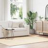VidaXL Shaggy Rug with Long Pile Cream 160x230 Cm Polyester, Rug, Bedroom Rug, Modern Rug, Living Room Rug, Carpet 4102839