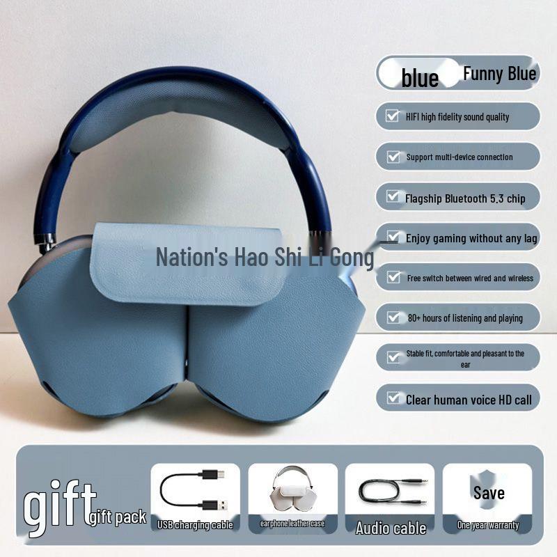 2025 Huaqiangbei Geräuschunterdrückende Over-Ear Bluetooth-Kopfhörer für iPhone P9proMax