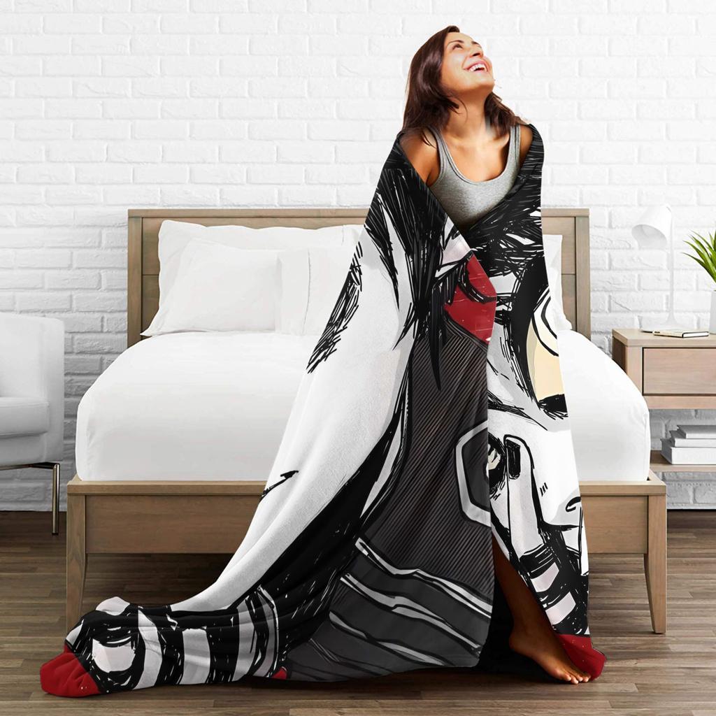 Soft BlanketsKids Adult Camping My Chemical Romance Band Bedding Throws  Flannel Bedspread For Couch Bed Graphic Sofa Bed Cover