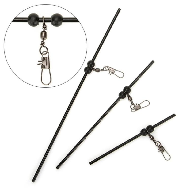 20 Stück Angel-Balance-Verbinder mit Dreifachwirbeln Anti-Tangle-Ausleger