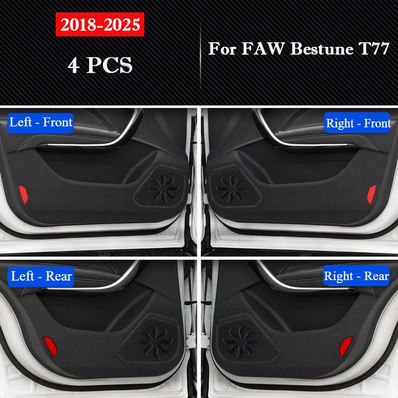 Für FAW Bestune T77 T99 T55 Auto Tür Anti-Kratz-Pad Handschuhfach Schutz Aufkleber Innenraum Zubehör Kratzfeste Folie