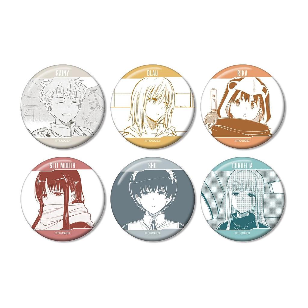 Mechanical Buddy Universe Trading Original Piece Can Badge colleize Official Merchandise Official License [Official] 1.0 (Unit/BOX) [BOX/6 pieces]