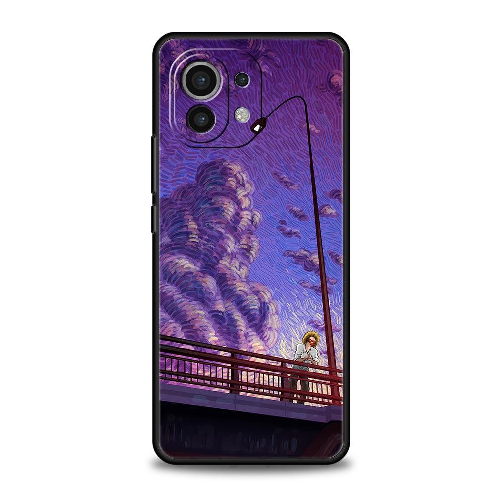 

Чехол для телефона для Xiaomi Mi 14 13 12 11 Lite 13T 12T 11x 11T 10T Pro 9T Note 10 Lite Мягкий черный чехол Ретро Масляная картина Ван Гога Xiaomi 13 Pro