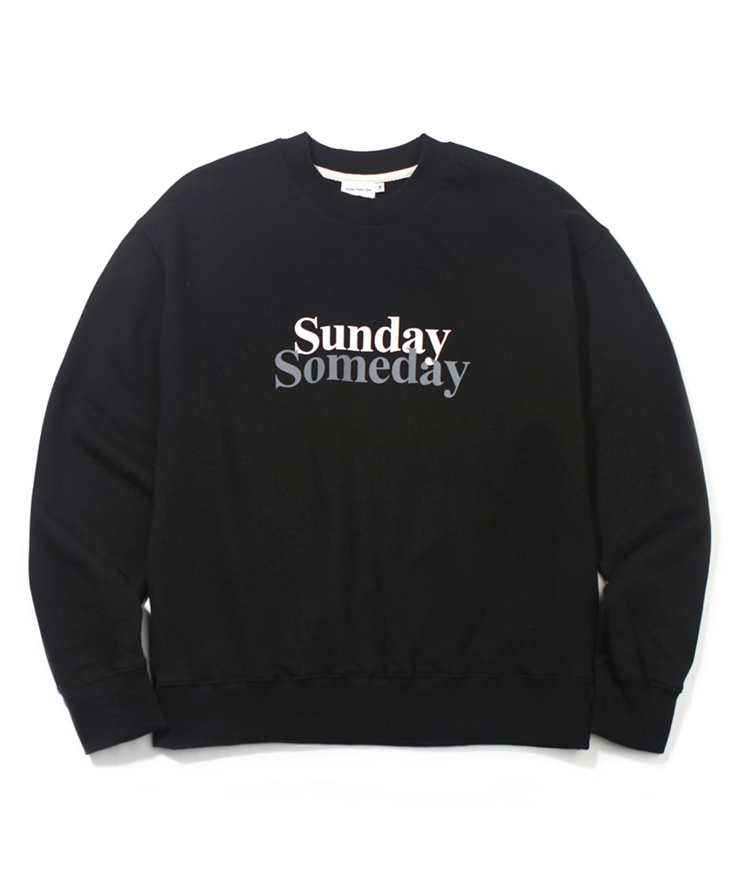 Sunday Hobby Club Sunday Someday Sweatshirt-Black Medium