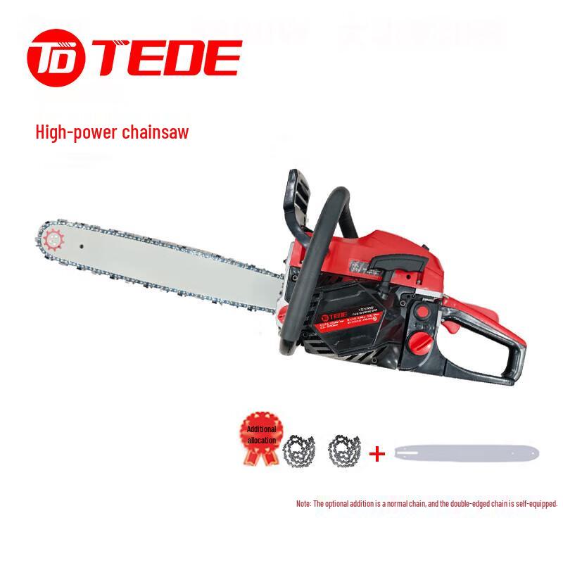 

TEDE YD-5598 High Power Gasoline Chainsaw CN plug (adapter included)
