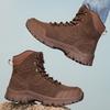 Men's field training boots four seasons breathable lightweight anti-slip outdoor jungle combat boots casual walking hiking boots