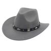 Cowboy Hat With Wide Brim And Adjustable Size For Western Dance Performances