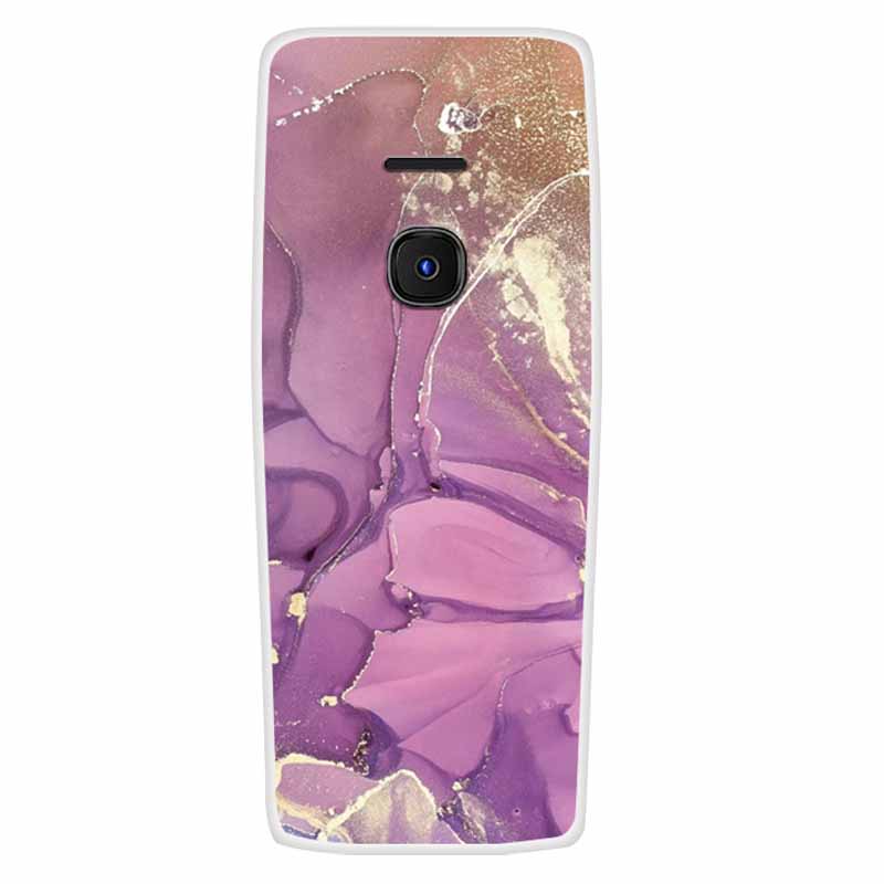 For Nokia 8210 4G Case Soft Silicone Space Landscape Covers for Nokia 6300 4G Cases Colorful Bumpers Cat Phone Protective Bags