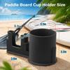 2 in 1 Paddle Board Cup Holder Plastic Paddle Board Storage Accessory  Water Activities