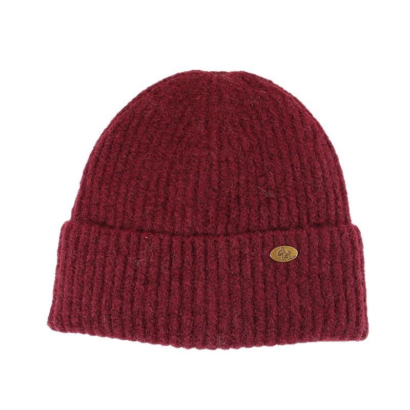 Acryl-Strickmütze Für Männer Frauen Herbst Winter Gemütlich Kaltes Wetter Kopfbedeckung