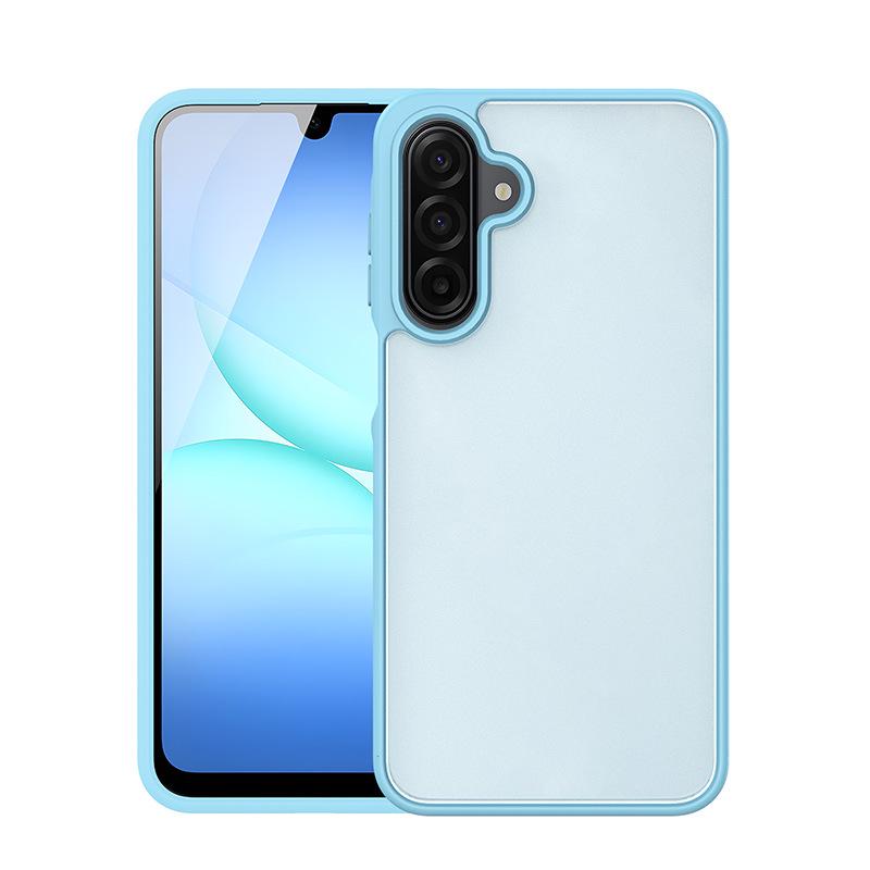 Skin-Feel Matte Phone Case for Samsung A17, A07, A27, A56 - Full Coverage & Transparent Back Cover