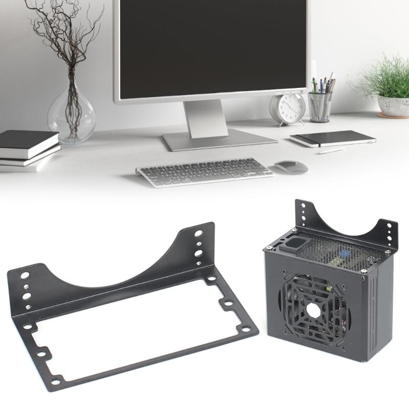 Metal SFXs PSUs Mounting Bracket 12cm Fan Compatible Enhances Airflows For Gaming And Office Computers