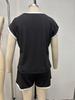 European & American Casual Women's Short Sleeve Shorts Set (2026 Edition)