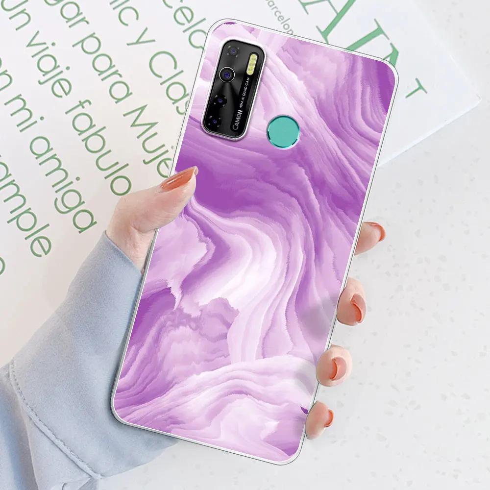 For Tecno Spark 5 Pro Case Cover For Tecno Camon 15 Air /Camon15 Funda Clear Soft Silicone TPU Phone Case or Tecno Spark 5 Coque