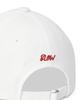 BLOW Flowing Logo Ball Cap - White