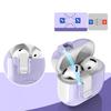 Security Lock Case for AirPods 4 3,Compatible with AirPods 4th Case,Automatic Magnetic Lock with Phone Holder,Shockproof Cover