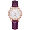 WomenWatches Diamond Luminous Watch Women's Belt Women's Watch Quartz Watch Diamond Jewelry Luminous Diamond