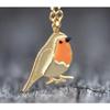 Retro Colored Bird Oil Versatile Earrings, Niche Simple High-End Animal Ear Jewelry Women
