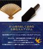 Stylish Business Fan with Fan Bag and Handkerchief Brown [Osaka Choseido] Men's Set, Shibu-Ogi,