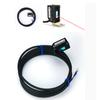 Square Laser Diffuse Reflection Photoelectric Switch Infrared Sensing Distance 200-300MM PNP Visible Light Normally Open