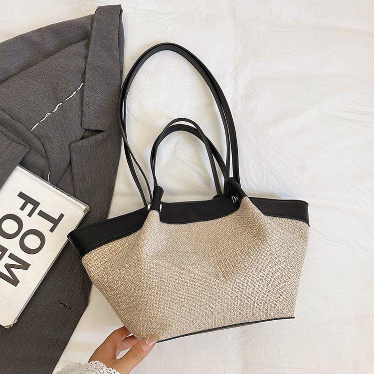 Stylish Women's Canvas Dumpling Bag - 2025 Summer, Versatile Zipper Shoulder Handbag for Travel, Commute & Shopping