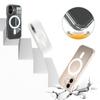 For iPhone 17 Clear Phone Case Compatible with MagSafe TPU+Acrylic Back Cover